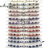 12 Pieces Eyes Beads Hand Bracelet Exorcism Protection Gift