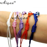 12 Pieces Eyes Beads Hand Bracelet Exorcism Protection Gift