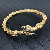 Arabic Charm Bracelet Bangle Snake Arm Bangles Bridal Anklet Jewelry