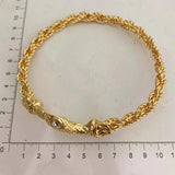 Arabic Charm Bracelet Bangle Snake Arm Bangles Bridal Anklet Jewelry