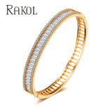 Cubic Zircon Wedding Bangles for Women Bridal Jewelry