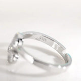 Zircon Mickey Silver Ring for Women
