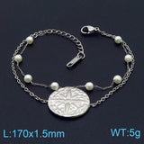 Women Silver Zircon Bracelet Gift