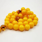 Real Insect Rosary 33 66 99 Ambers Man's Tesbih Misbaha Prayer Beads