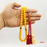 Real Insect Rosary 33 66 99 Ambers Man's Tesbih Misbaha Prayer Beads
