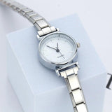 Stainless Steel Bangle Watch for Women - Party Gift G150