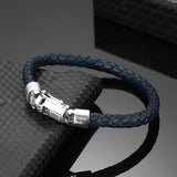 Vintage Leather Chain Bracelet for Men and Women