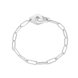 Stainless Steel Handcuffs Bracelet For Women Men