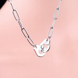 Stainless Steel Handcuffs Bracelet For Women Men