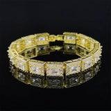 18CM Princess Silver Bracelet Bangle Women Anniversary Gift Jewelry