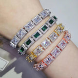 18CM Princess Silver Bracelet Bangle Women Anniversary Gift Jewelry