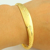 Women Dubai Bangle 24K Bracelet Bangle African Arabic Ethiopian Bride