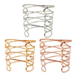 Punk Double Cross Arm Bracelet for Women