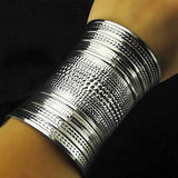 Punk Double Cross Arm Bracelet for Women