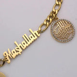 Islamic Ayatul Kursi Mashallah Stainless Steel Bracelet
