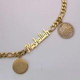 Islamic Ayatul Kursi Mashallah Stainless Steel Bracelet