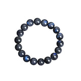Moonstone Labradorite Beads Stretch Bracelet for Men
