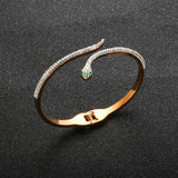 Snake Bracelet CZ Cuff Bangle Charm Party Jewelry