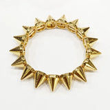 Punk Metal Spikes Elastic Bracelet Rivet Hip Hop Party Jewelry