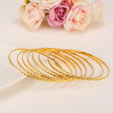4pcs Dubai Jewelry Bangles For Ethiopian Bridal Bangles