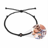 Photo Projection Bracelet Cuban Chain Couples Gift