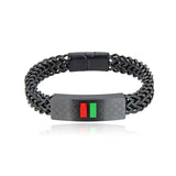 Punk Rock Chain Link Bracelet Stainless Steel Hip Hop Jewelry