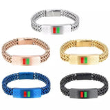 Punk Rock Chain Link Bracelet Stainless Steel Hip Hop Jewelry