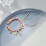 Linna Bell Multilayer Crystal Bracelet Charm Jewelry