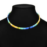 Rainbow DIY Beads Choker Necklace for Women