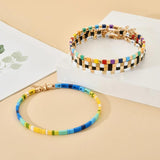 Rainbow DIY Beads Choker Necklace for Women