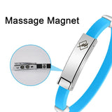 Sport Silicone Anti-Static Wristband Adjustable Bracelet