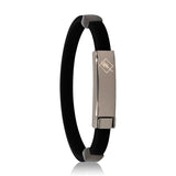 Sport Silicone Anti-Static Wristband Adjustable Bracelet
