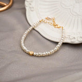 Natural Freshwater Pearl Bracelet for Woman Chain Cuff Bracelet