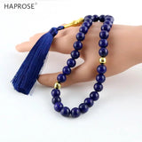 Lapis Lazuli Stone Rosary 33 99 Muslim Tasbih Eid Gift For Man