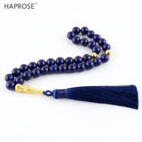 Lapis Lazuli Stone Rosary 33 99 Muslim Tasbih Eid Gift For Man