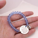 Muslim Baby Bracelet with Ayatul Kursi Crystal Beads