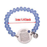 Muslim Baby Bracelet with Ayatul Kursi Crystal Beads