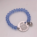 Muslim Baby Bracelet with Ayatul Kursi Crystal Beads