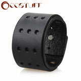 Leather Bracelet Gothic Jewelry for Women