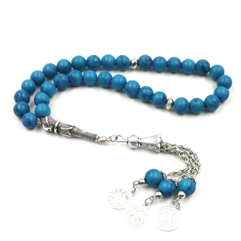 Misbaha Fayrouz Stone Tasbeeh Turquois Sabh