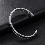 Vintage Silver Plated Buddha Bracelet for Women