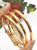 Bracelet For Women 24K Bangle Copper Indian Jewelry Bangles Wedding