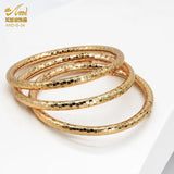 Dubai Plated Bangles Jewelry Bracelet For Women