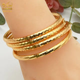 Dubai Plated Bangles Jewelry Bracelet For Women