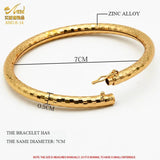 Dubai Plated Bangles Jewelry Bracelet For Women