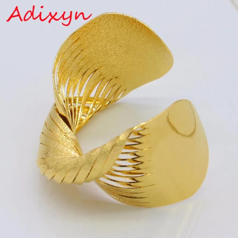 Twisted Bangle Copper Bracelet Dubai Ethiopia Wide Wedding Africa Arab Jewelry