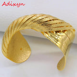 Twisted Bangle Copper Bracelet Dubai Ethiopia Wide Wedding Africa Arab Jewelry