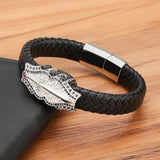 Neo-gothic Sword Accessory Stainless Steel Men's Bracelet