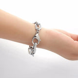 Silver Bead String Bracelet for Men and Women