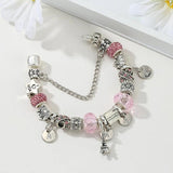 Noble Charm Bracelet Silver Snake Chain Women Jewelry